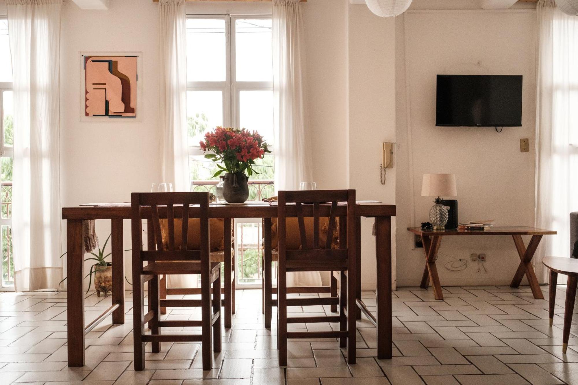 Sunny Home In Oaxaca City Center Екстер'єр фото